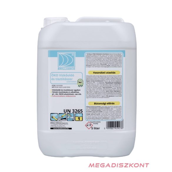 Brilliance Öko Vízkőoldó és tisztítószer (utántöltő) 5L