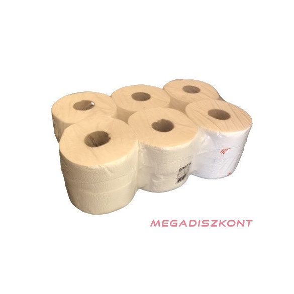 Peppy 50097A Mini Jumbo toalettpapír, 2 réteg, 18 cm (12 tekercs/zsák)