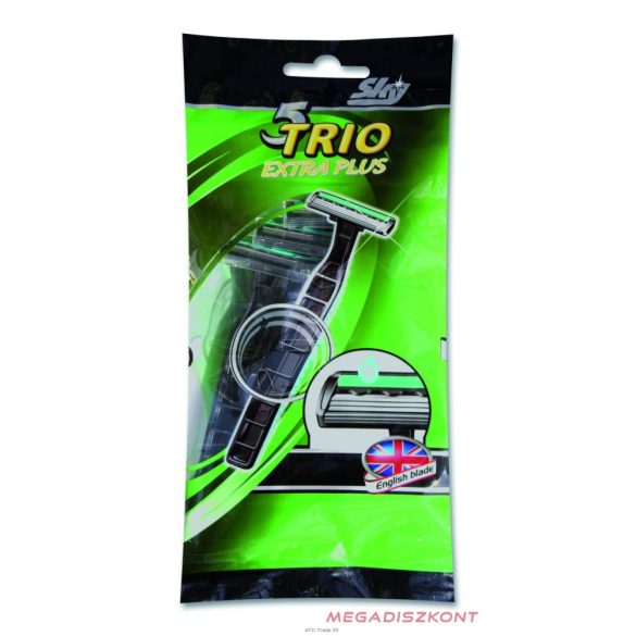 Sky 5 Trio Extra Plus eldobható borotva 5db (20 csomag/#)