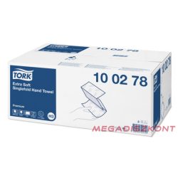   Tork 100278 Extra Soft Singlefold Z hajtogatású kéztörlő, fehér, H3 rendszer, 2