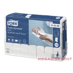   Tork 100288 Xpress® Soft Multifold kéztörlő, fehér, H2 rendszer, 2 réteg, 110 la