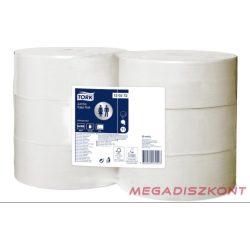   Tork 120272 Jumbo toalettpapír, fehér, T1 rendszer, 2 réteg, 360 m, 6 tekercs/zs