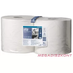   Tork 130041 törlőpapír plusz, kombi tekercses, fehér, W1/W2 rendszer, 2 réteg, 2