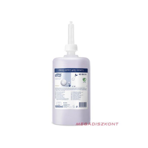 Tork 420901 Luxus Soft folyékony szappan, lila, S1 rendszer, 1000 ml