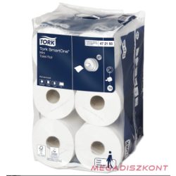   Tork 472193 SmartOne® Mini toalettpapír, fehér, T9 rendszer, 2 réteg, 111,6 m, 1