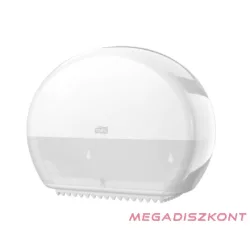   Tork 555000 Mini Jumbo toalettpapír-adagoló, fehér, T2 rendszer