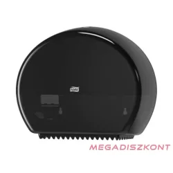  Tork 555008 Mini Jumbo toalettpapír-adagoló, fekete, T2 rendszer
