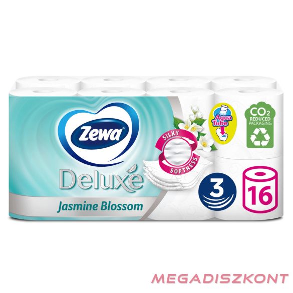 Zewa Deluxe 3 rétegű toalettpapír JasmineBlossom 16tekercs